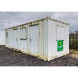 24ft x 9ft steel anti-vandal welfare site unit Comprising of: Canteen area, drying room, office,