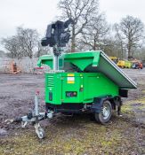 Trime X-Hybrid battery/solar 4-head LED fast tow mobile lighting tower Year: 2022 S/N: 560220548