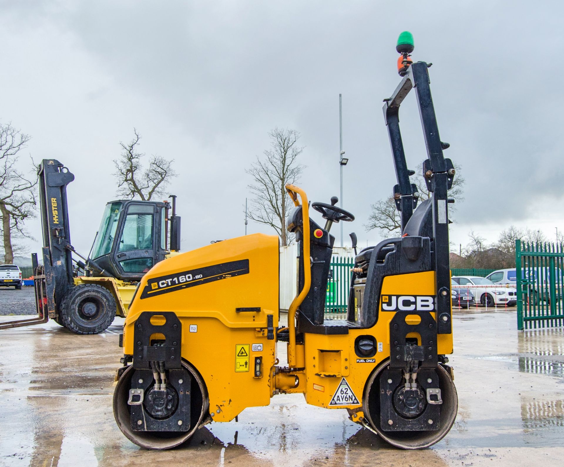 JCB CT160-80 double drum ride on roller Year: 2021 S/N: 2899274 Recorded Hours: 204 7798  c/w - Image 7 of 19
