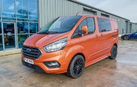 Ford Transit Custom 300 Limited 1995cc diesel automatic crew cab panel van Registration Number: FX20