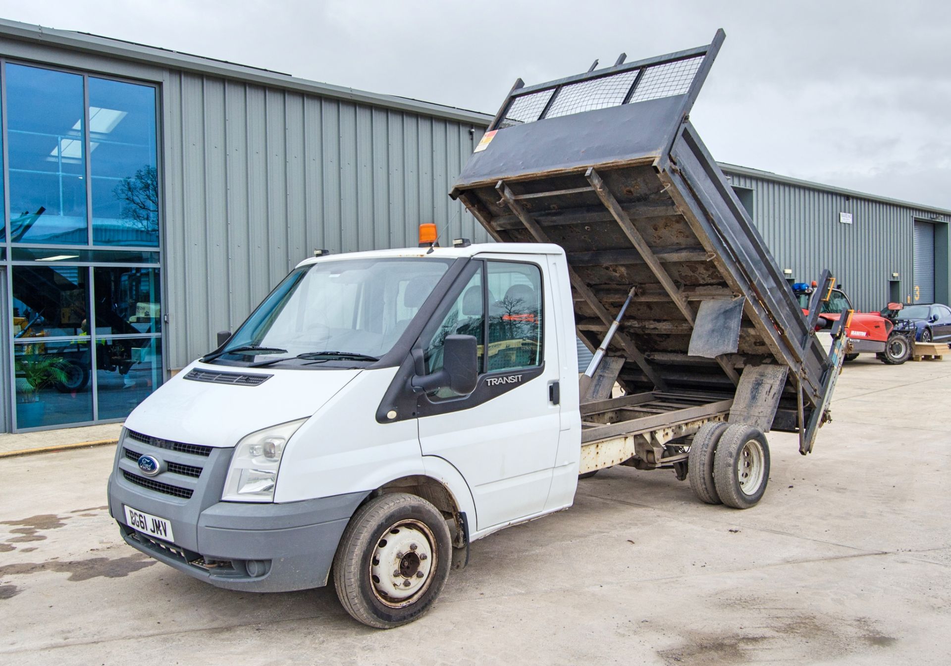 Ford Transit 115 T350M 2402cc diesel 6 speed manual tipper Registration Number: BG61 JMV Date of - Image 13 of 33