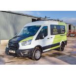 Ford Transit 350 Trend Ecoblue 1995cc diesel 6 speed manual panel van Registration Number: YR70