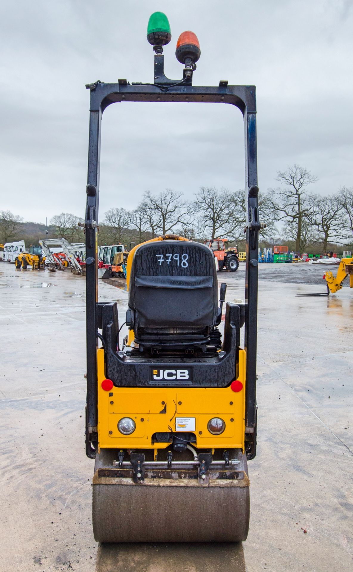 JCB CT160-80 double drum ride on roller Year: 2021 S/N: 2899274 Recorded Hours: 204 7798  c/w - Image 6 of 19