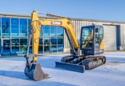 XCMG XE60GA 6 tonne steel tracked excavator Year: 2025 S/N: ESKA21827 Recorded Hours: 15 blade,