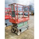 Skyjack SJIII 3219 battery electric scissor lift access platform Year: 2016 S/N: 22095759