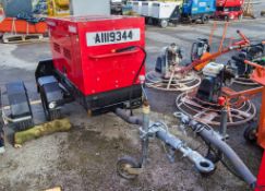 Shindaiwa Powercenter 15 15 kva diesel driven fast tow mobile generator Year: 2020 S/N: 0267