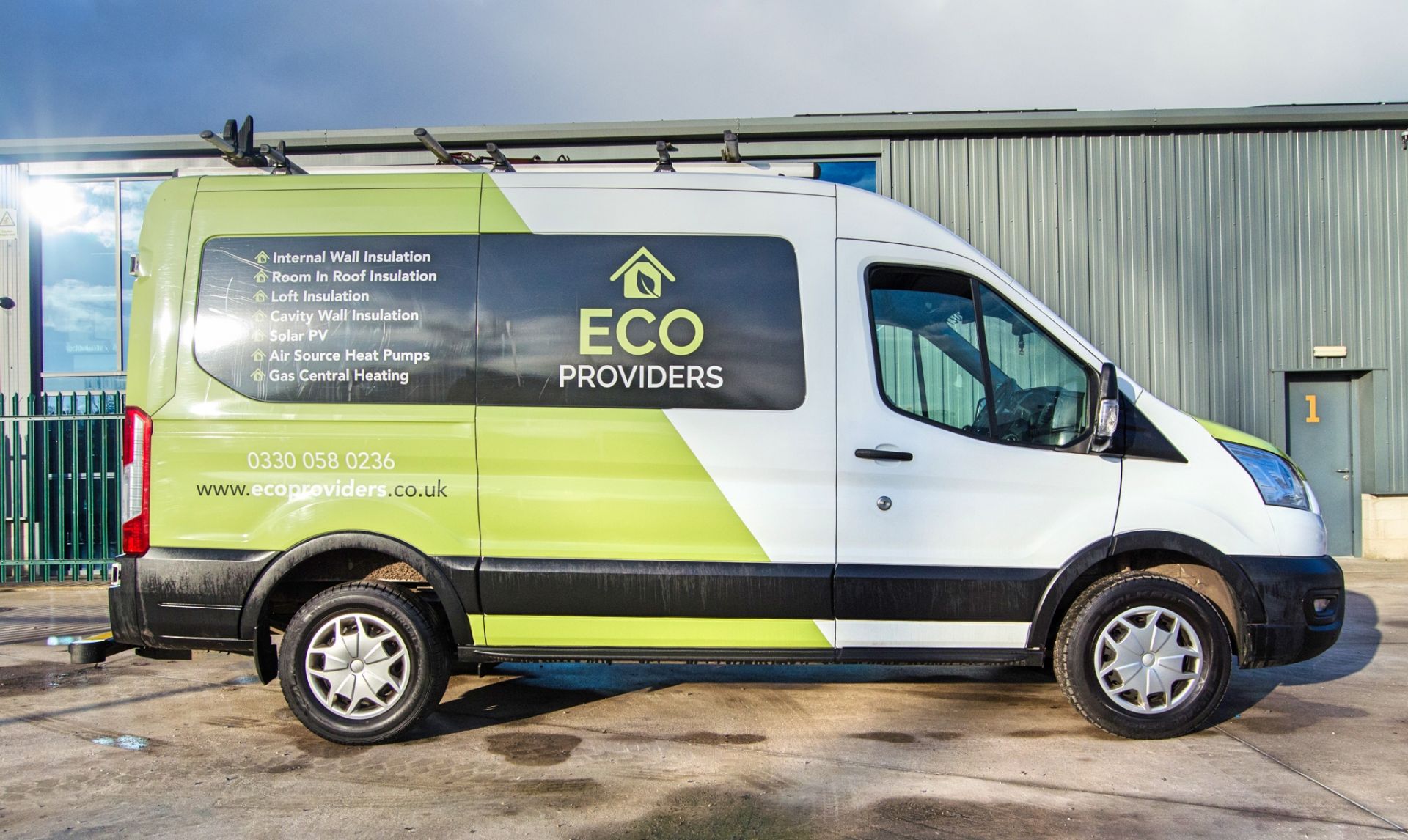 Ford Transit 350 Trend Ecoblue 1995cc diesel 6 speed manual panel van Registration Number: YR70 - Image 8 of 32
