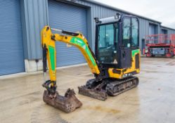 JCB 16C-1 1.6 tonne rubber tracked mini excavator Year: 2019 S/N: 2701366 Recorded Hours: 312 blade,