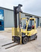 Hyster H2.5FT 2.5 tonne gas powered fork lift truck Year: 2006 S/N: L177B120010 Recorded Hours: 5195