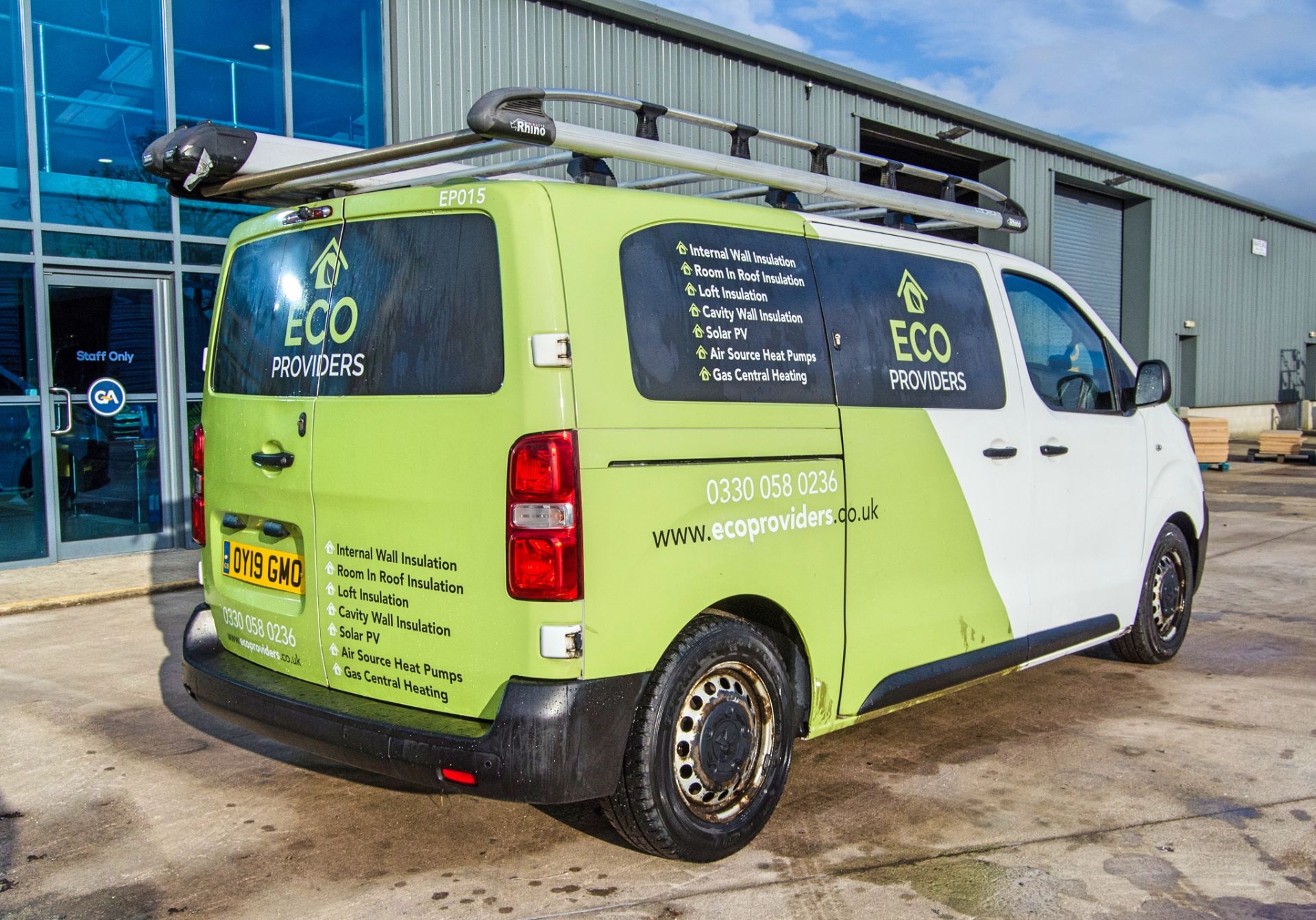 Peugeot Expert Pro Blue HDi 1560cc diesel 6 speed manual panel van Registration Number: OY19 GMO - Image 3 of 33