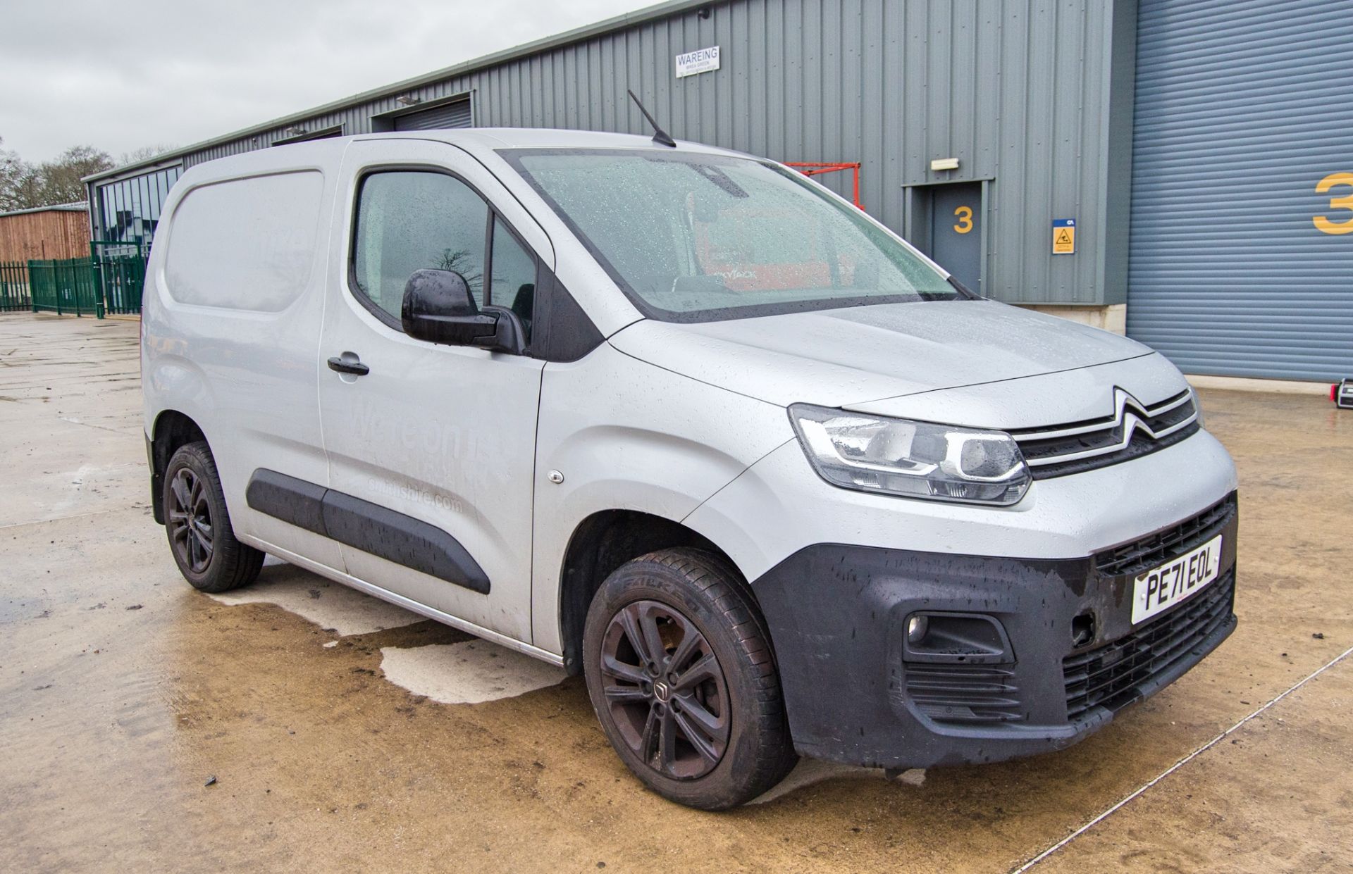 Citroen Berlingo Pro BHDi 1499cc diesel automatic panel van Registration Number: PE71 EOL Date of - Image 2 of 32