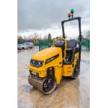 JCB CT160-80 double drum ride on roller Year: 2021 S/N: 2899274 Recorded Hours: 204 7798  c/w