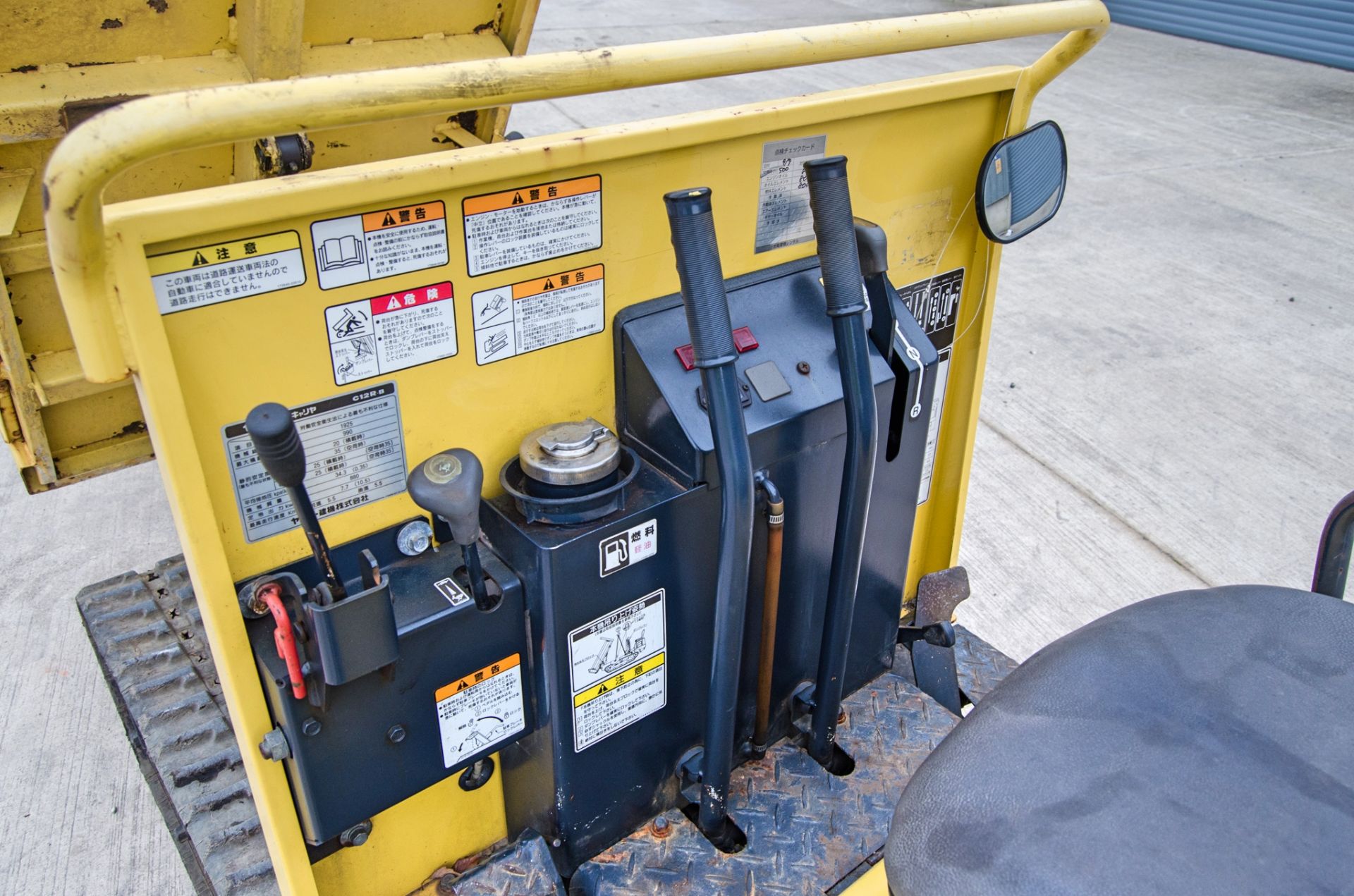 Yanmar CR12 1.2 tonne rubber tracked dumper S/N: J28599 Recorded Hours: 544 - Image 17 of 23