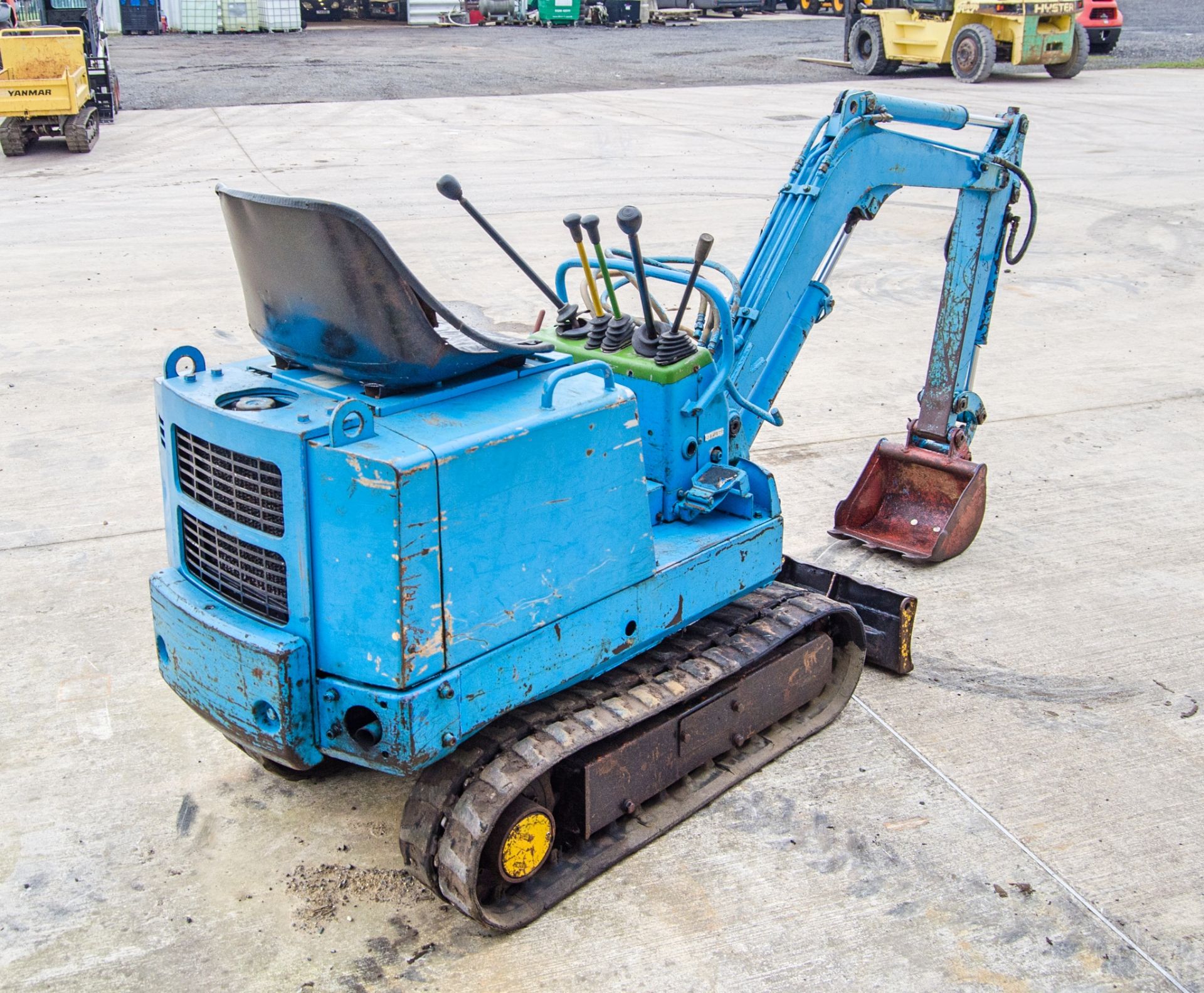 Hokuetsu Industries HM07SG 0.7 tonne rubber tracked micro excavator S/N: 848000078 Recorded Hours: - Image 3 of 24