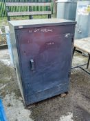 Steel tool cabinet ** Locked and no key **