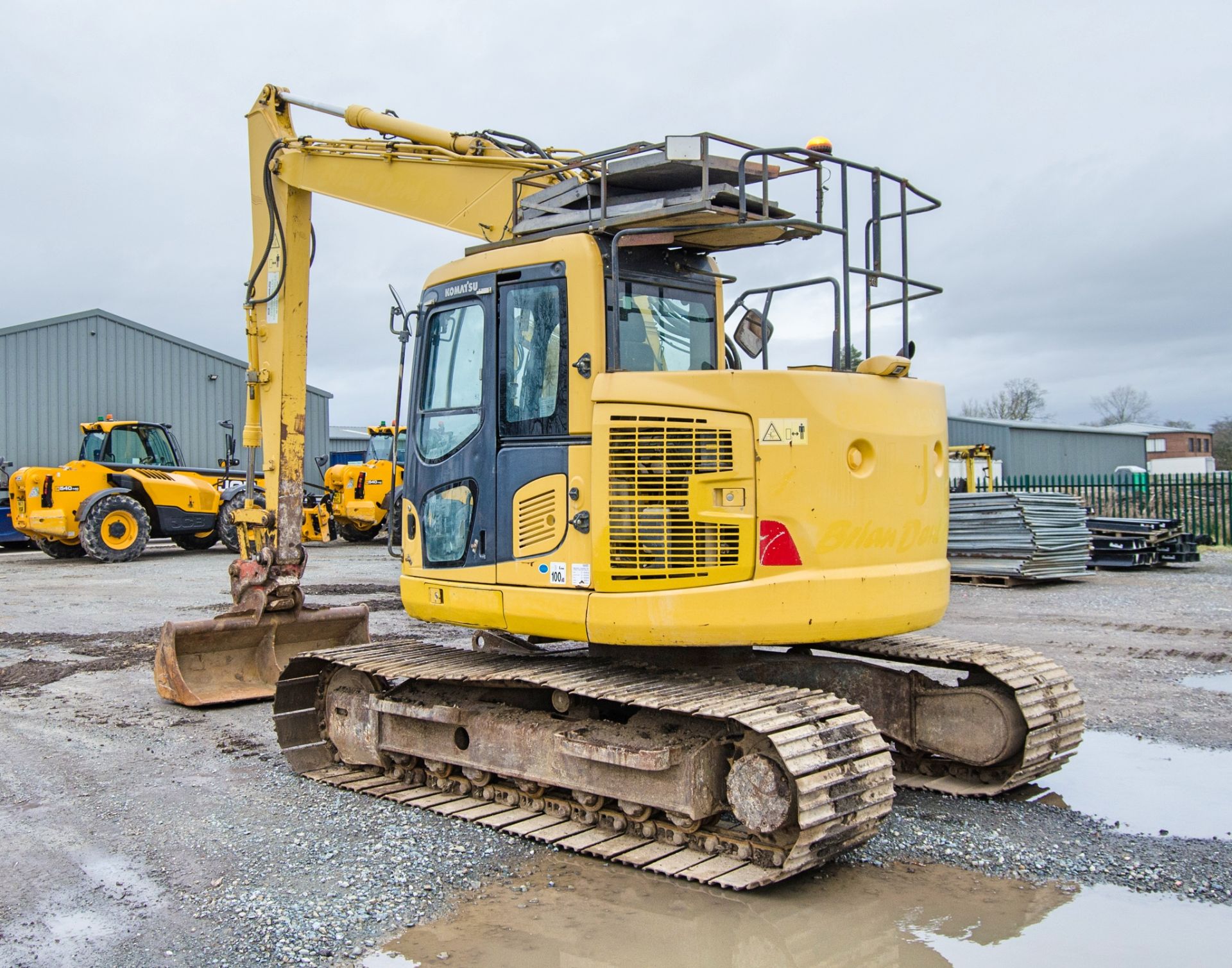 Komatsu PC138US-10 13 tonne steel tracked excavator Year: 2015 S/N: 43089 Recorded Hours: 6091 - Image 4 of 27