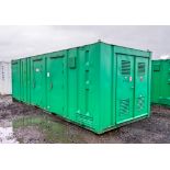 24ft x 9ft steel anti-vandal welfare site unit Comprising of: Canteen area, drying room, office,