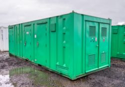 24ft x 9ft steel anti-vandal welfare site unit Comprising of: Canteen area, drying room, office,