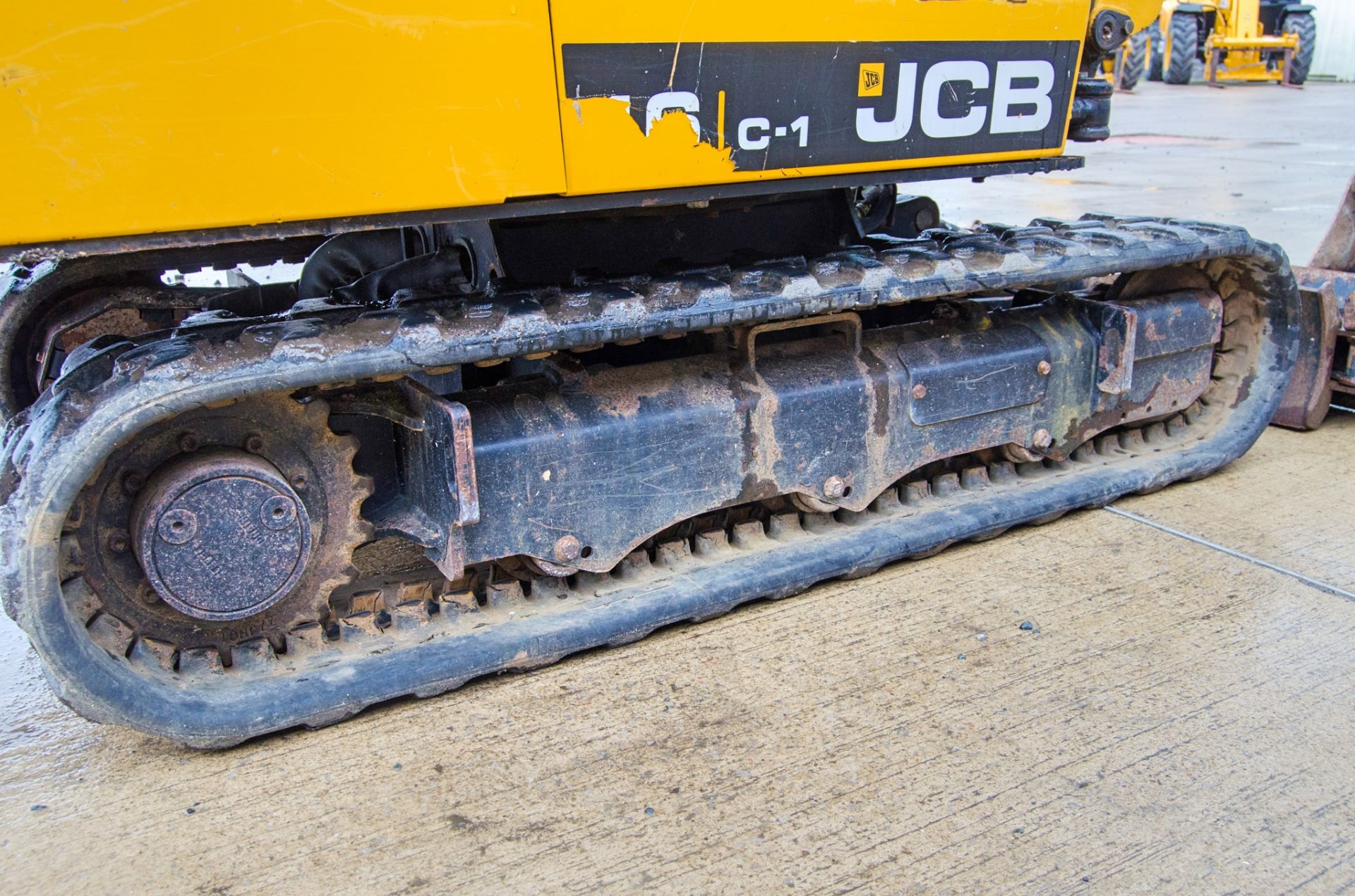 JCB 16C-1 1.6 tonne rubber tracked mini excavator Year: 2018 S/N: 2492810 Recorded Hours: 174 blade, - Image 10 of 26