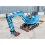 Hokuetsu Industries HM07SG 0.7 tonne rubber tracked micro excavator S/N: 848000078 Recorded Hours: