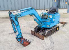 Hokuetsu Industries HM07SG 0.7 tonne rubber tracked micro excavator S/N: 848000078 Recorded Hours: