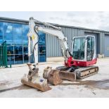 Takeuchi TB250 5 tonne rubber tracked excavator Year: 2018 S/N: 125005919 Recorded Hours: 5503