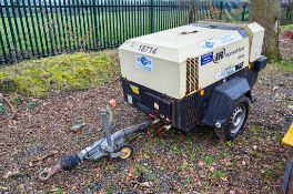Ingersoll Rand 7/41 diesel driven fast tow mobile air compressor Year: 2011 S/N: 430679 Recorded