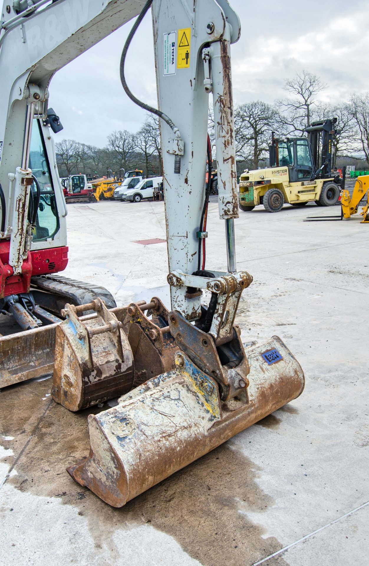 Takeuchi TB250 5 tonne rubber tracked excavator Year: 2018 S/N: 125005919 Recorded Hours: 5503 - Image 16 of 27