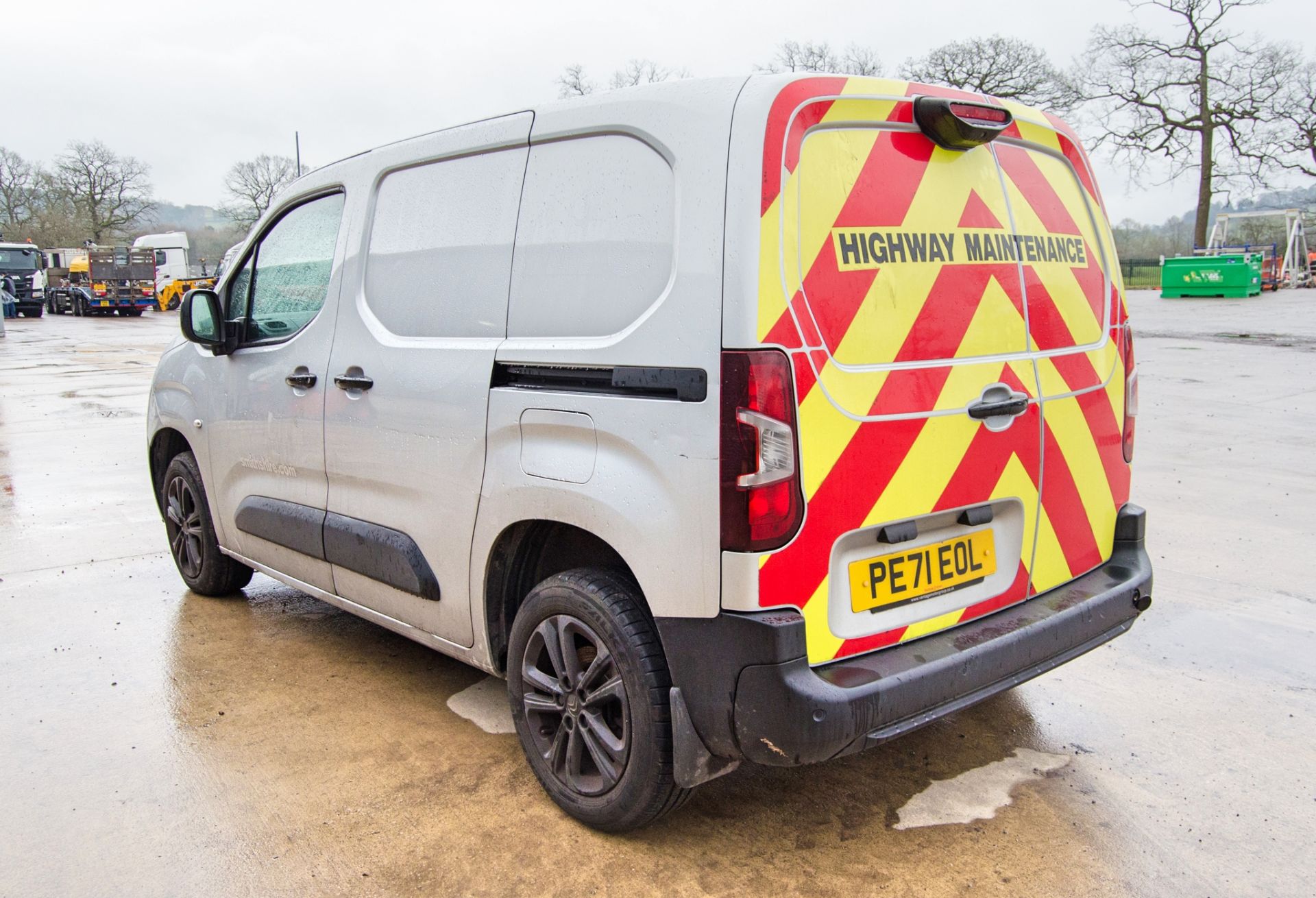 Citroen Berlingo Pro BHDi 1499cc diesel automatic panel van Registration Number: PE71 EOL Date of - Image 3 of 32