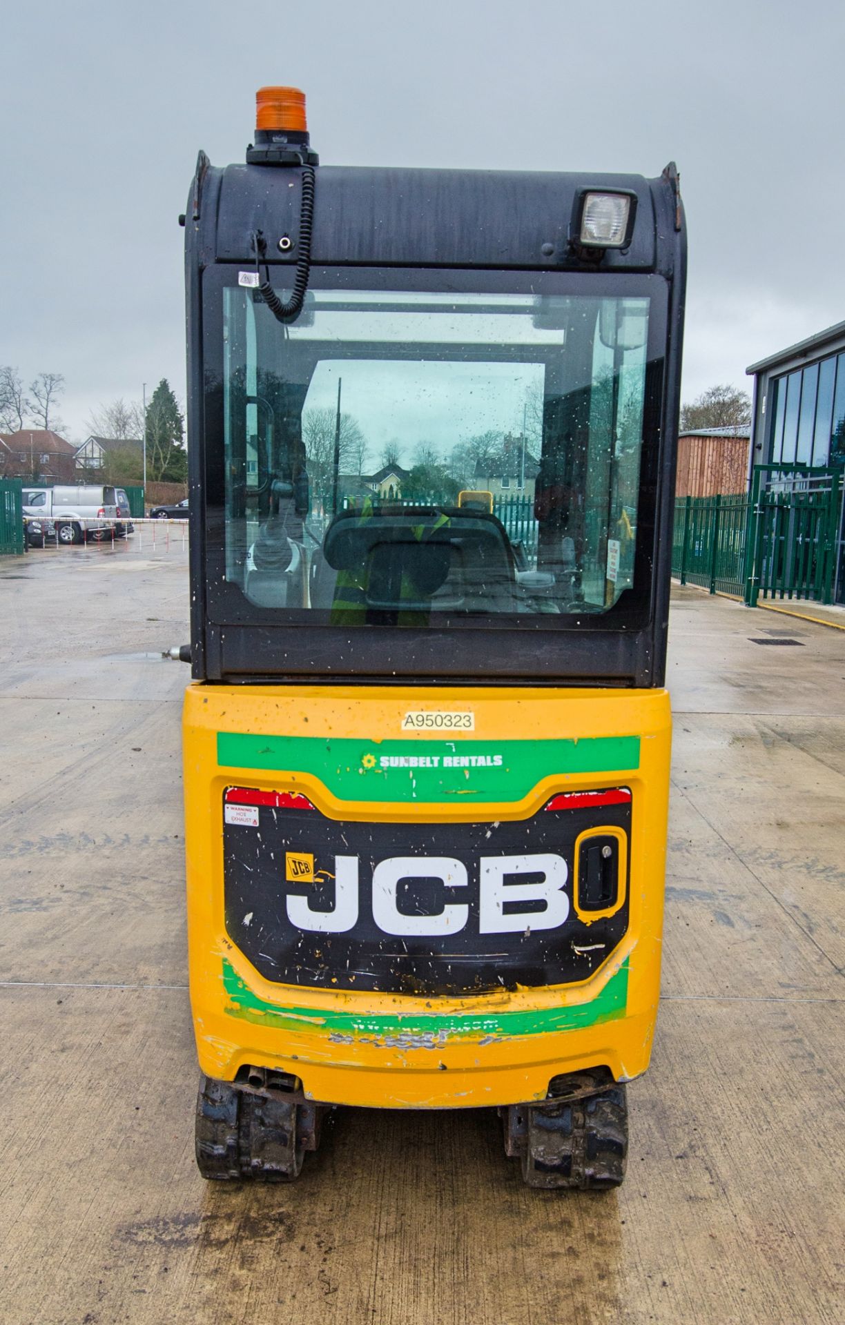 JCB 16C-1 1.6 tonne rubber tracked mini excavator Year: 2018 S/N: 2492810 Recorded Hours: 174 blade, - Image 6 of 26