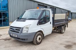 Ford Transit 115 T350M 2402cc diesel 6 speed manual tipper Registration Number: BG61 JMV Date of