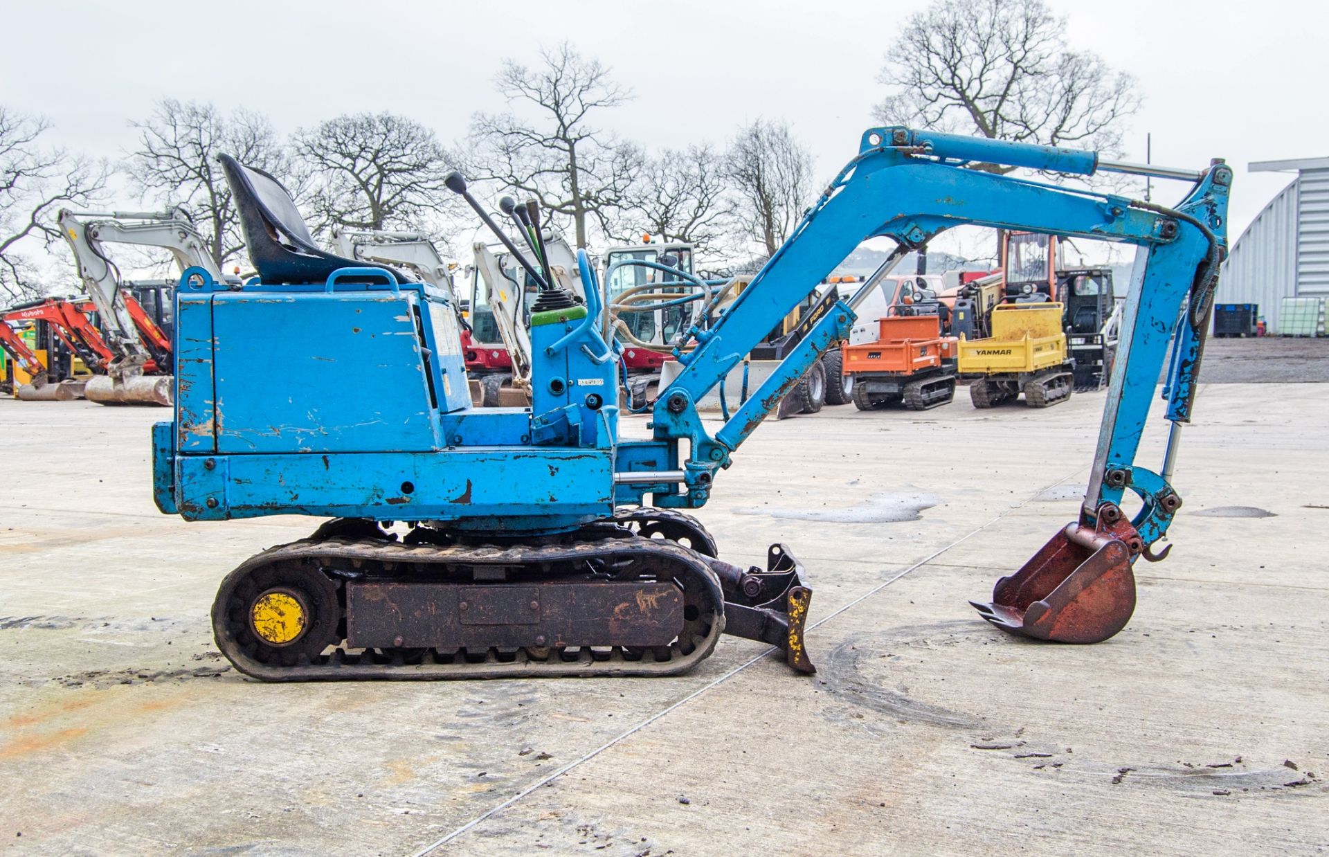 Hokuetsu Industries HM07SG 0.7 tonne rubber tracked micro excavator S/N: 848000078 Recorded Hours: - Image 8 of 24