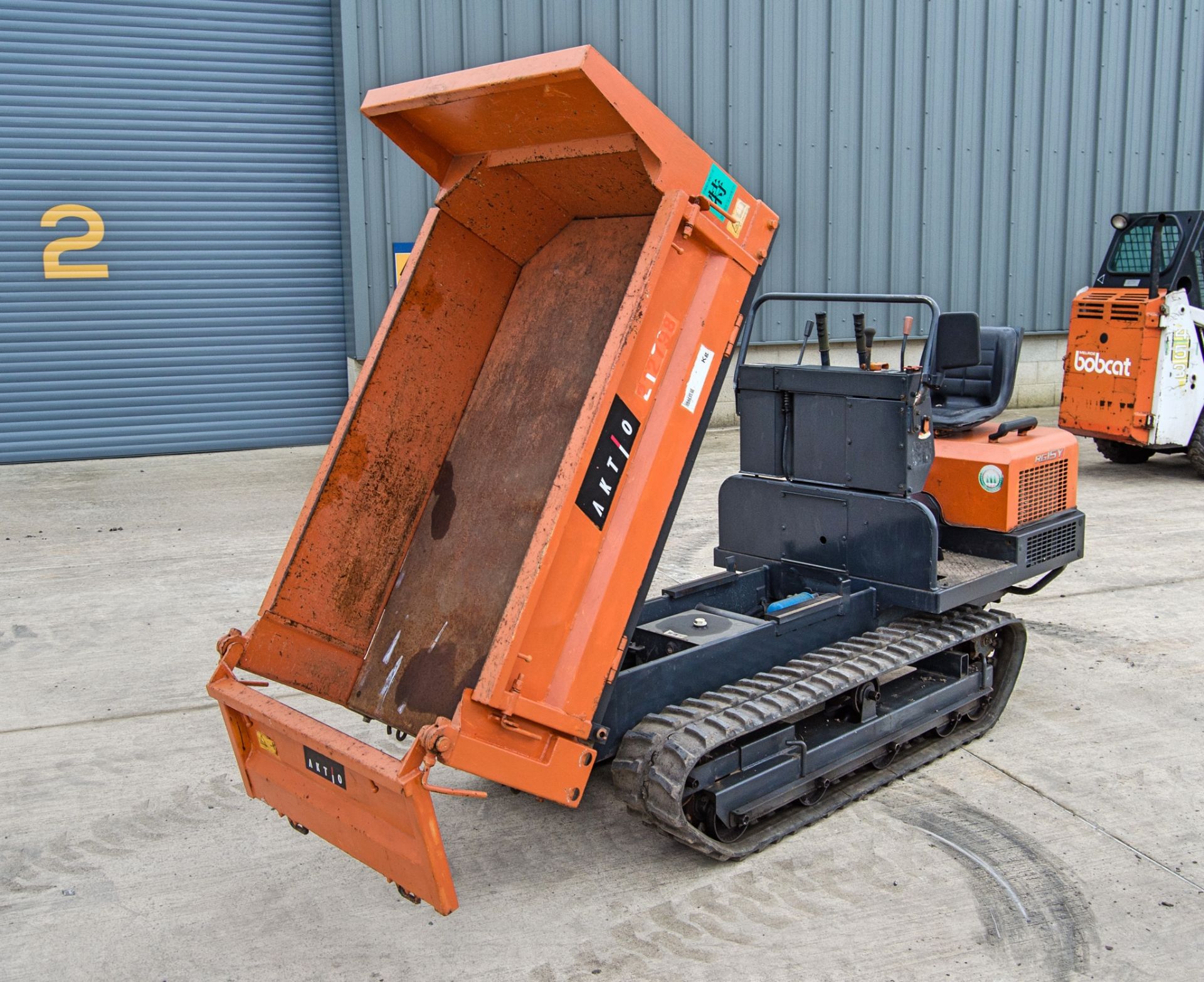 Kubota RG15-5 1.5 tonne rubber tracked dumper S/N: 4EL0756 Recorded Hours: 648 - Image 9 of 21