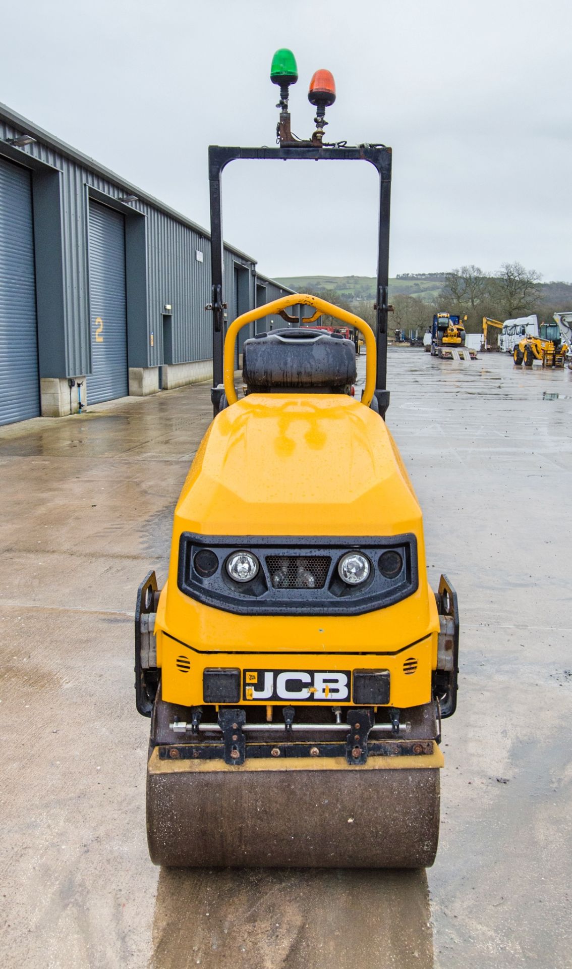 JCB CT160-80 double drum ride on roller Year: 2021 S/N: 3051389 Recorded Hours: 424 8180  c/w - Image 5 of 19
