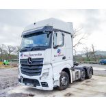 Mercedes Benz 2551 6x2 12,809cc diesel automatic tractor unit Registration Number: YJ18 RKZ Date