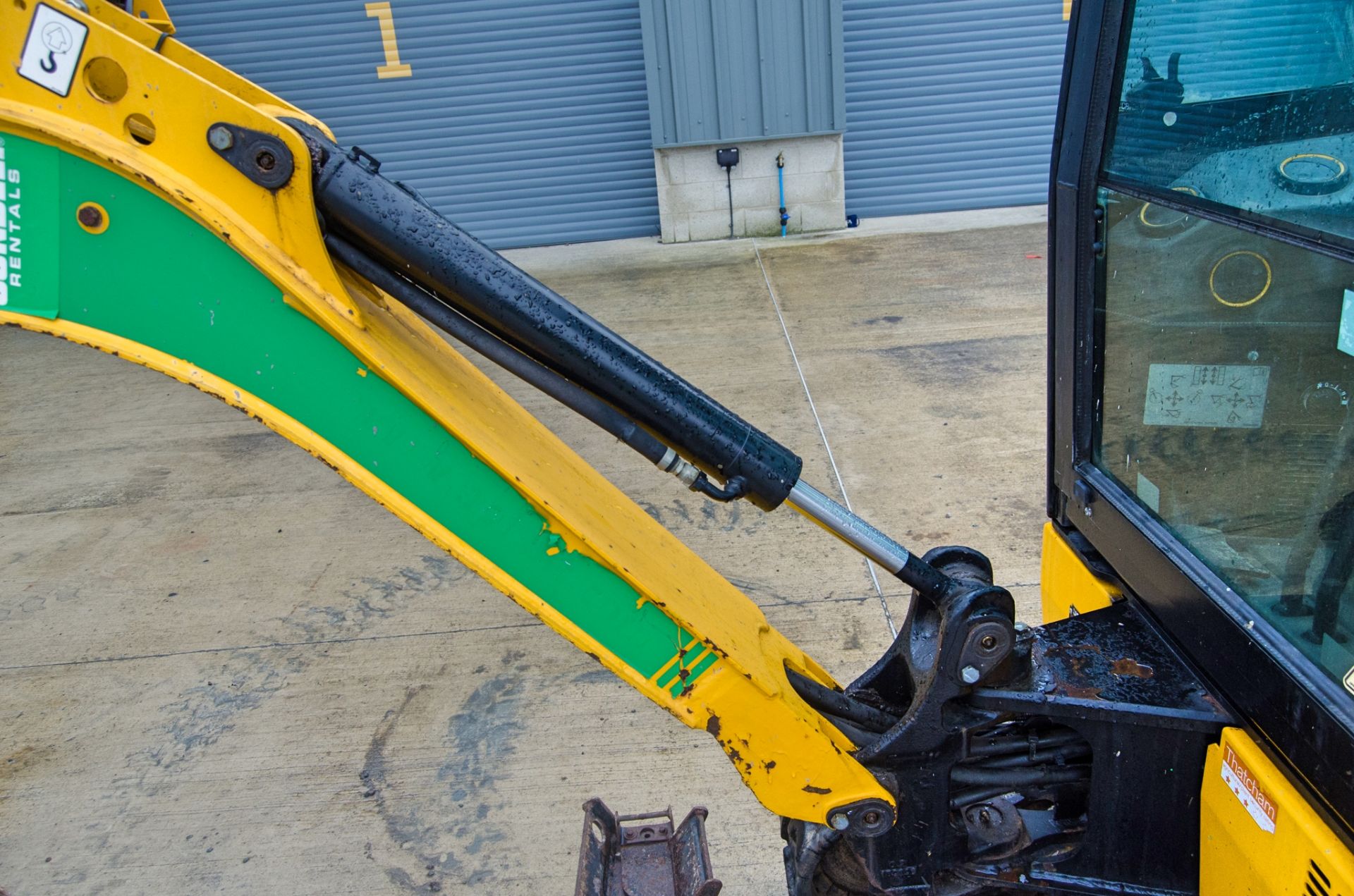 JCB 16C-1 1.6 tonne rubber tracked mini excavator Year: 2018 S/N: 2492810 Recorded Hours: 174 blade, - Image 17 of 26