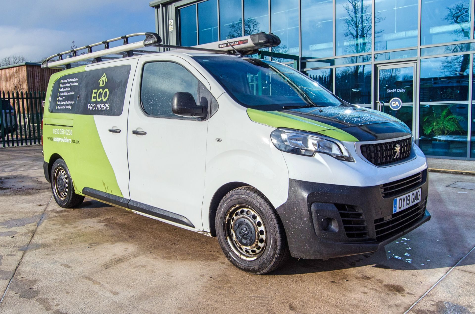 Peugeot Expert Pro Blue HDi 1560cc diesel 6 speed manual panel van Registration Number: OY19 GMO - Image 2 of 33