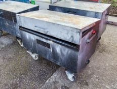 Armorgard Tuffbank steel tool store c/w keys TVW663