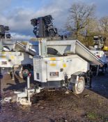 Trime X-Solar solar powered 4 head LED fast tow mobile lighting tower Year: 2022 S/N: 560220392