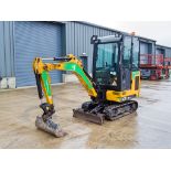 JCB 16C-1 1.6 tonne rubber tracked mini excavator Year: 2018 S/N: 2492810 Recorded Hours: 174 blade,