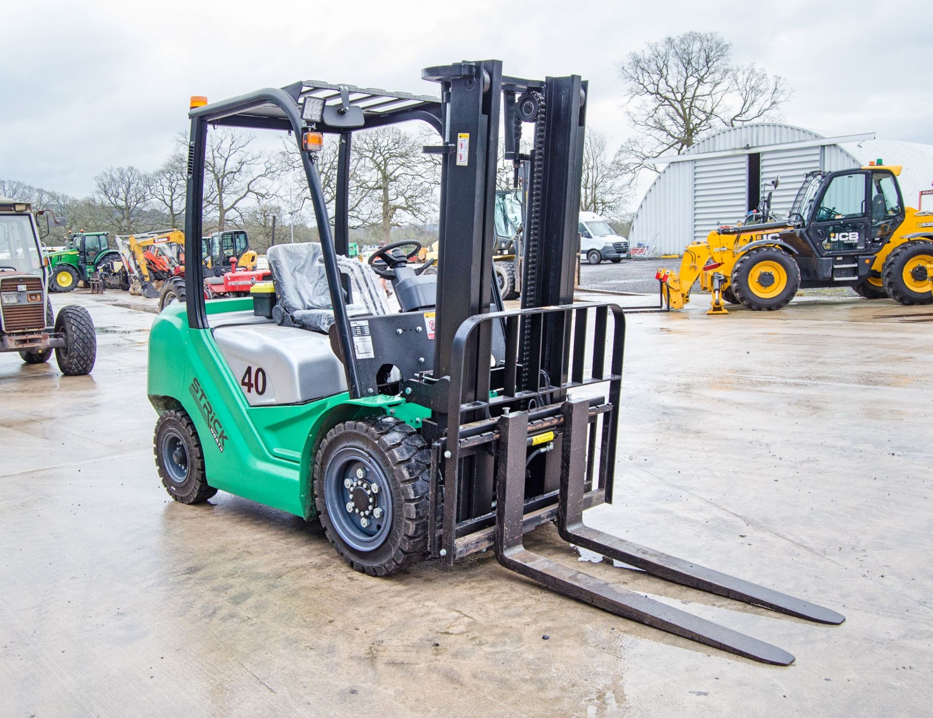 Strickworth SWP-40 4 tonne diesel fork lift truck Date of Manufacture: 2025 S/N: 25021541 Recorded - Image 2 of 23