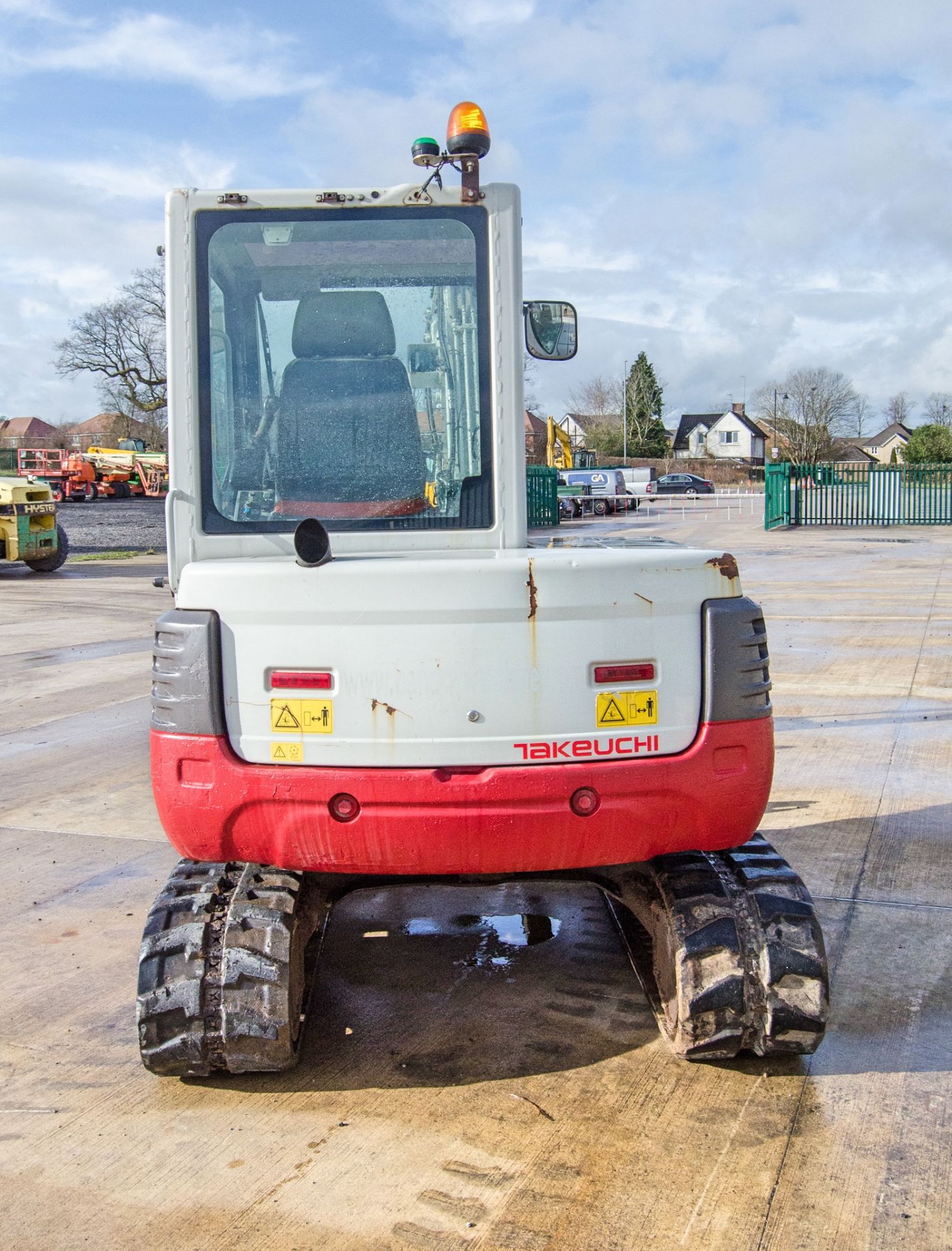 Takeuchi TB250 5 tonne rubber tracked excavator Year: 2018 S/N: 125005975 Recorded Hours: 5236 ( - Image 6 of 27
