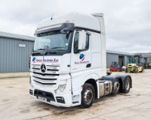 Mercedes Benz 2553 6x2 12,809cc diesel automatic tractor unit Registration Number: AY19 SMX Date