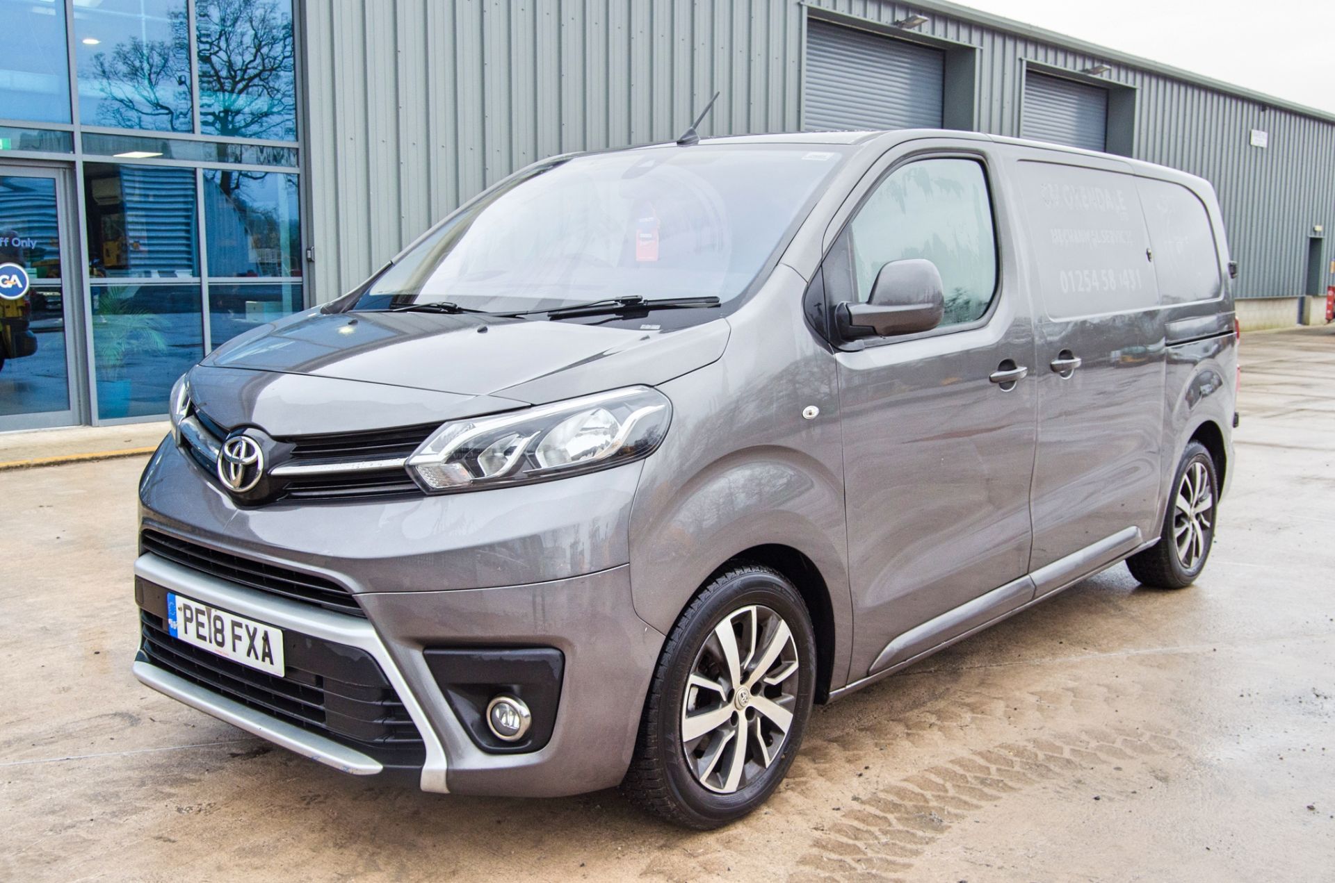 Toyota Proace Comfort 1560cc diesel 6 speed manual panel van Registration Number: PE18 FXA Date of