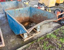 Conquip steel tipping skip A1275659
