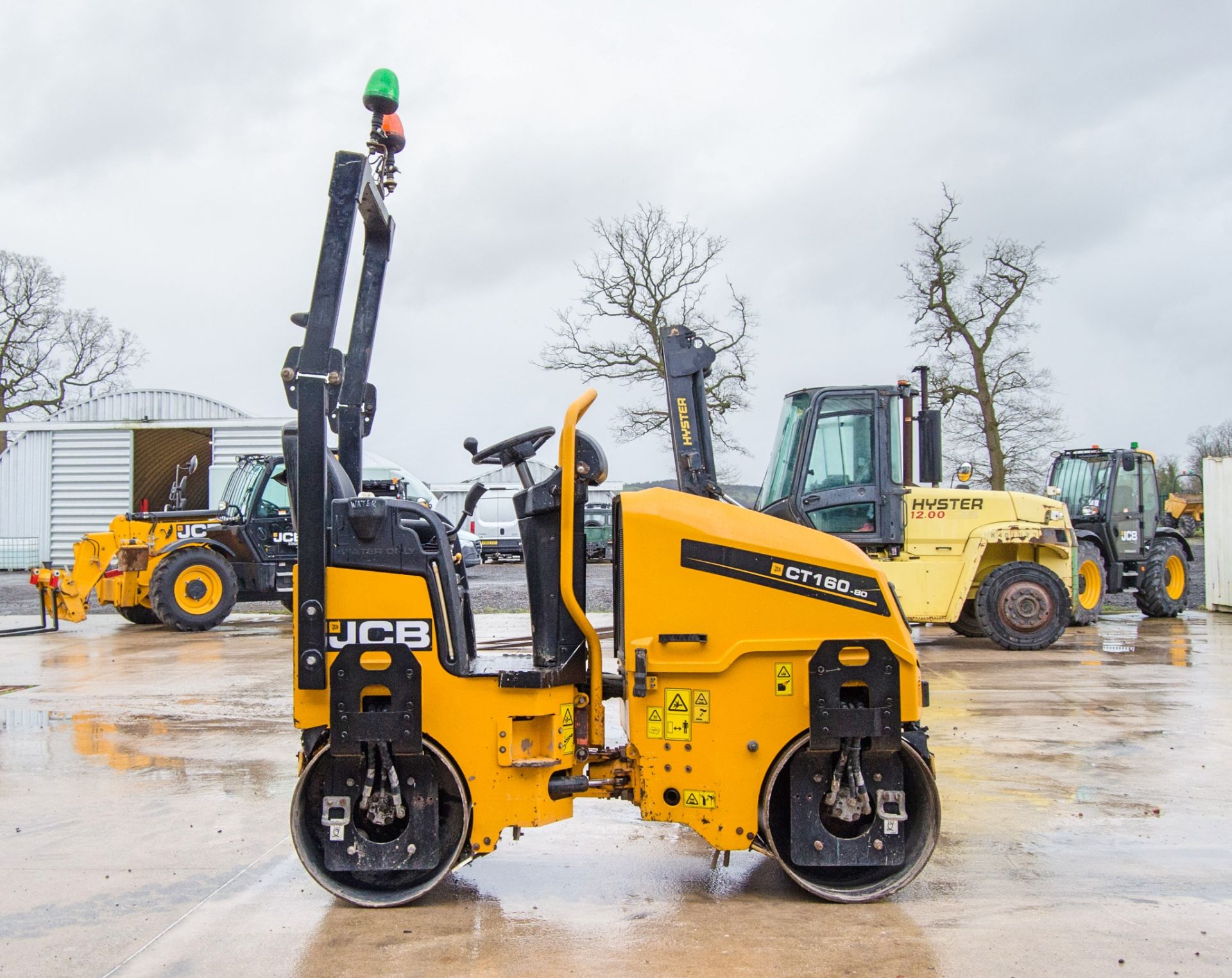 JCB CT160-80 double drum ride on roller Year: 2021 S/N: 3051389 Recorded Hours: 424 8180  c/w - Image 8 of 19