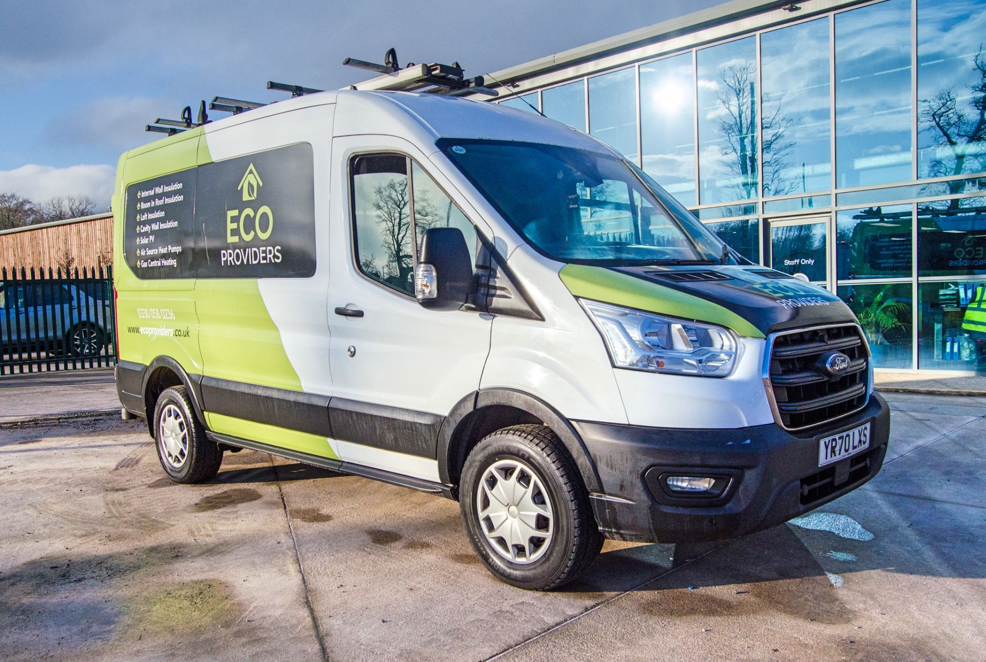 Ford Transit 350 Trend Ecoblue 1995cc diesel 6 speed manual panel van Registration Number: YR70 - Image 2 of 32