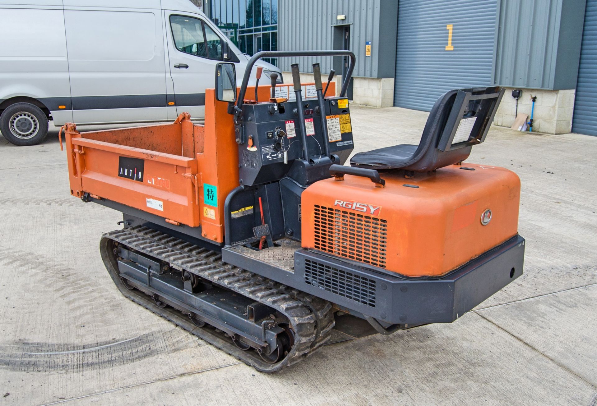 Kubota RG15-5 1.5 tonne rubber tracked dumper S/N: 4EL0756 Recorded Hours: 648 - Image 4 of 21