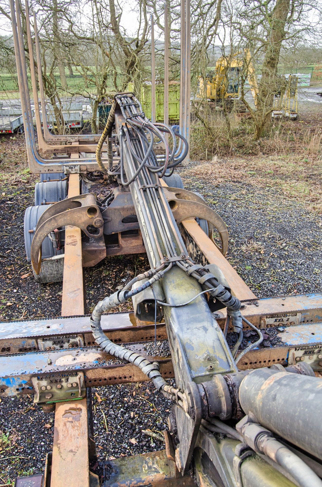 SDC 13 metre tri-axle skeletal log trailer Year: 2016 Reg/Ident: C419634 VIN: SDCK435300141646 MOT - Image 27 of 33