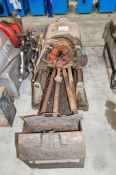 Ridgid 585 240v pipe threading machine ** No VAT on hammer but VAT will be charged on buyer's